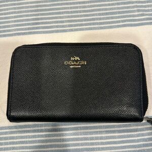 Coach Zip Around Wallet